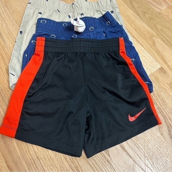 2T Jordan Nike Carter’s Shorts Bundle Sports Football Baseball Lot 24 mos Tan - Picture 5 of 9